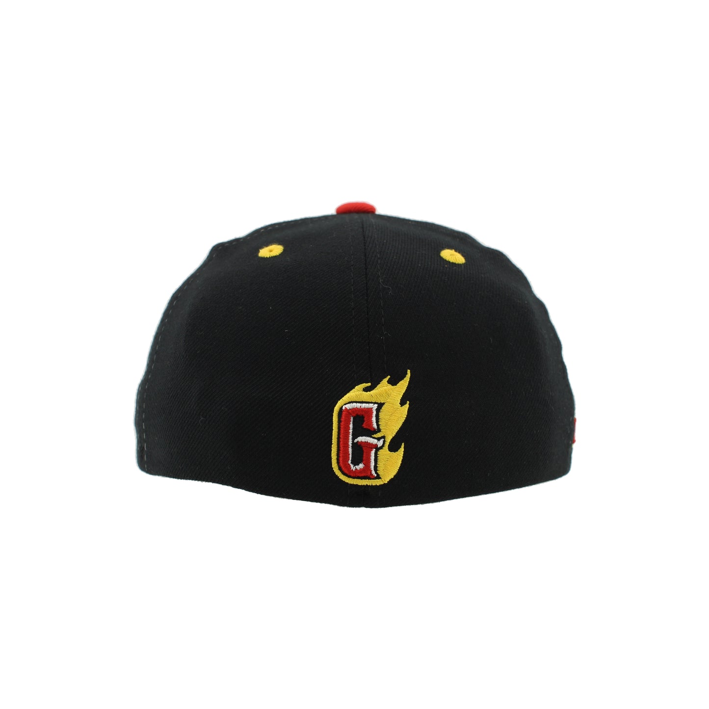 Gastonia Ghost Peppers Wht/Blk/Red M15Z Fitted Hat