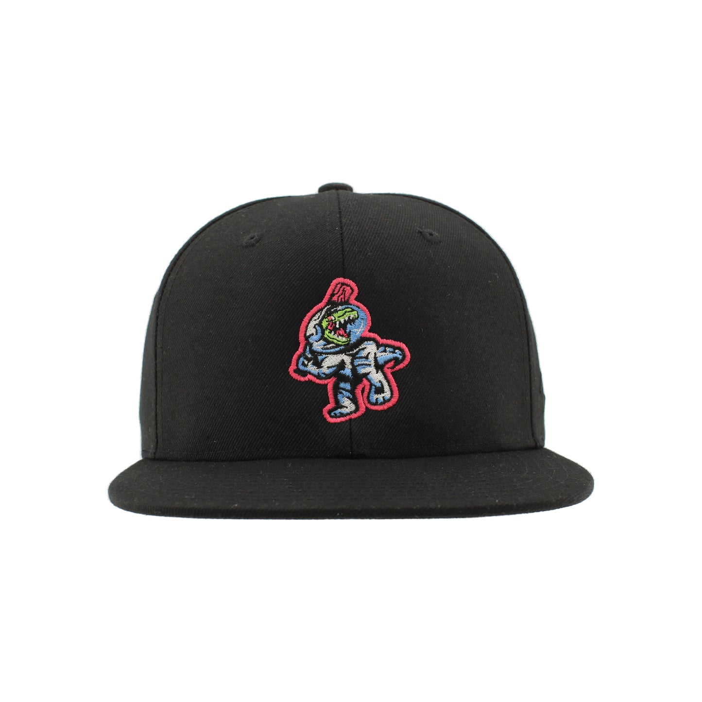 What If Galactic Dinos Black Z11 Flatbrim Snapback