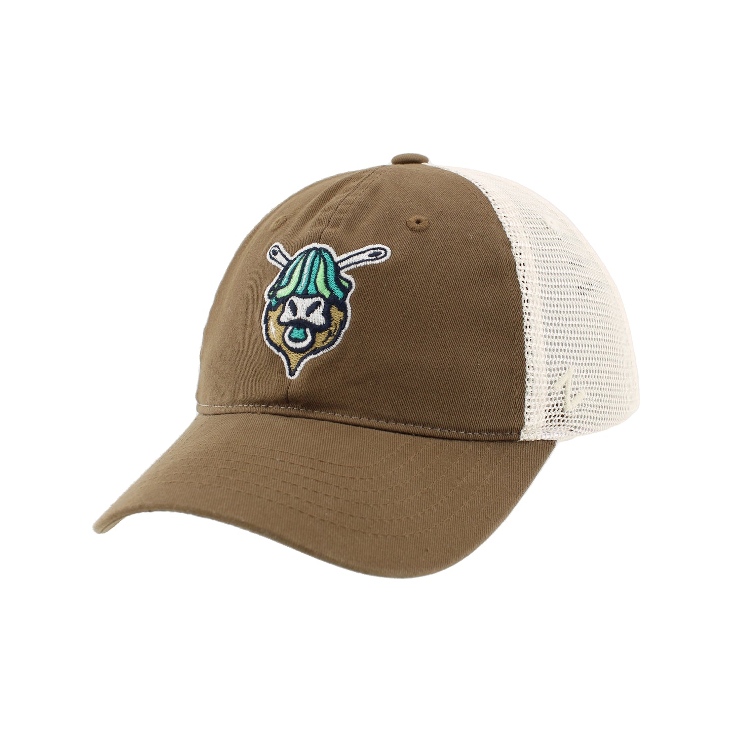 What If Yarniaks Zephyr University Brown/Stone Hat