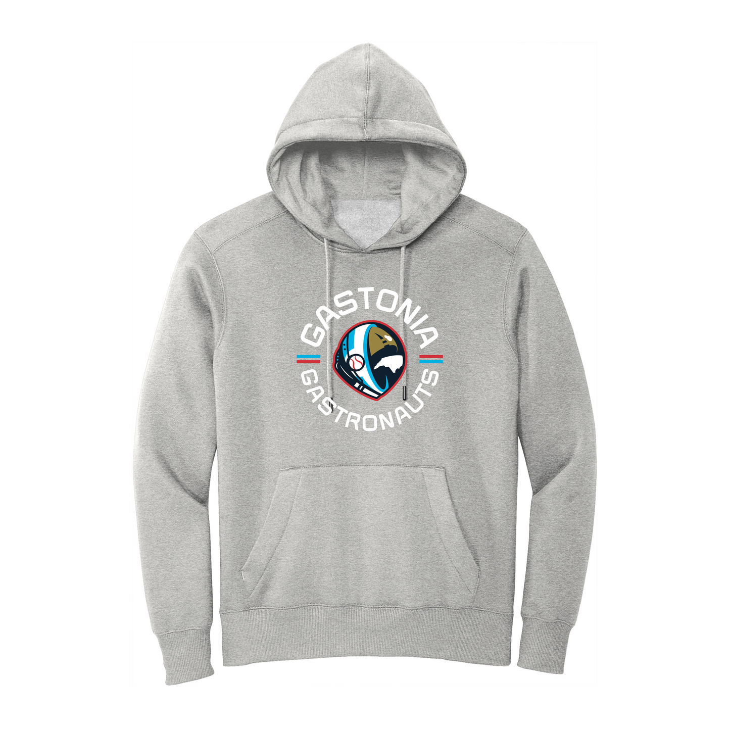 What If Gastronauts District Perfect Weight Fleece Hoodie Gray