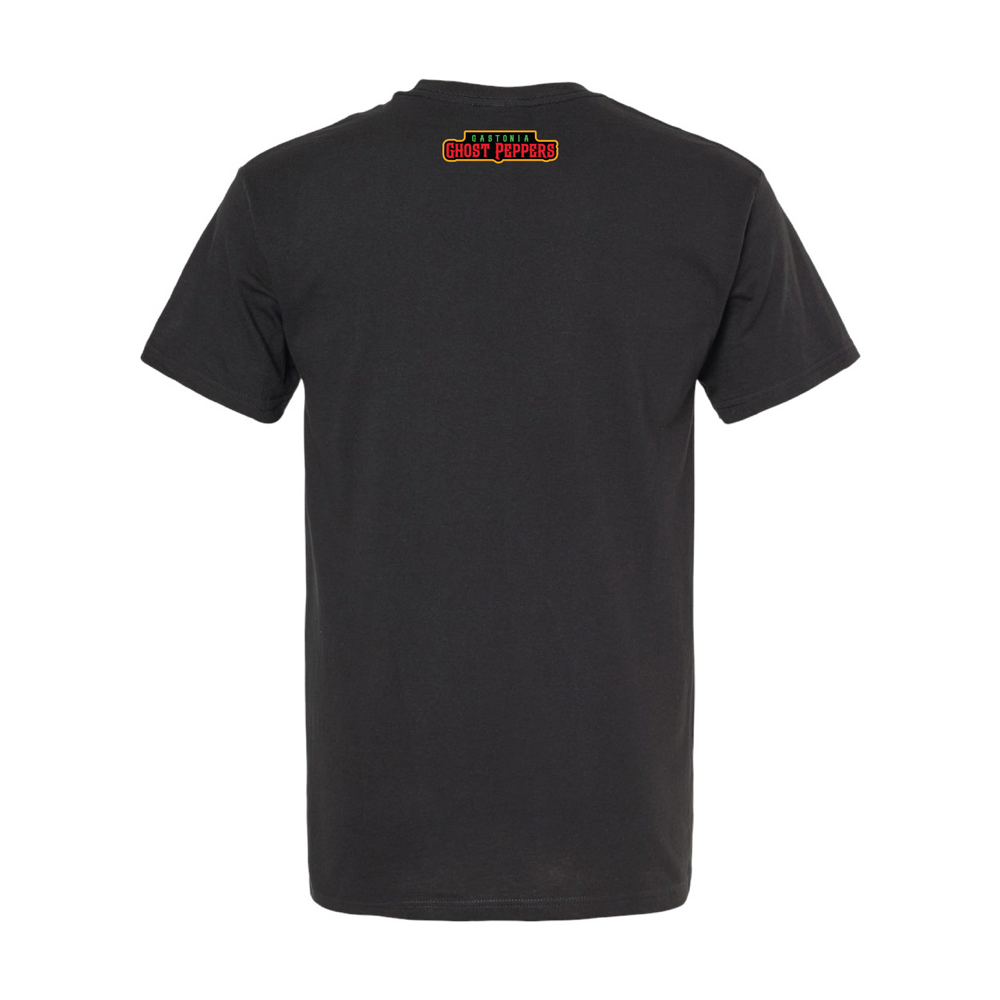 Gastonia Ghost Peppers Black Duo Logo Tee