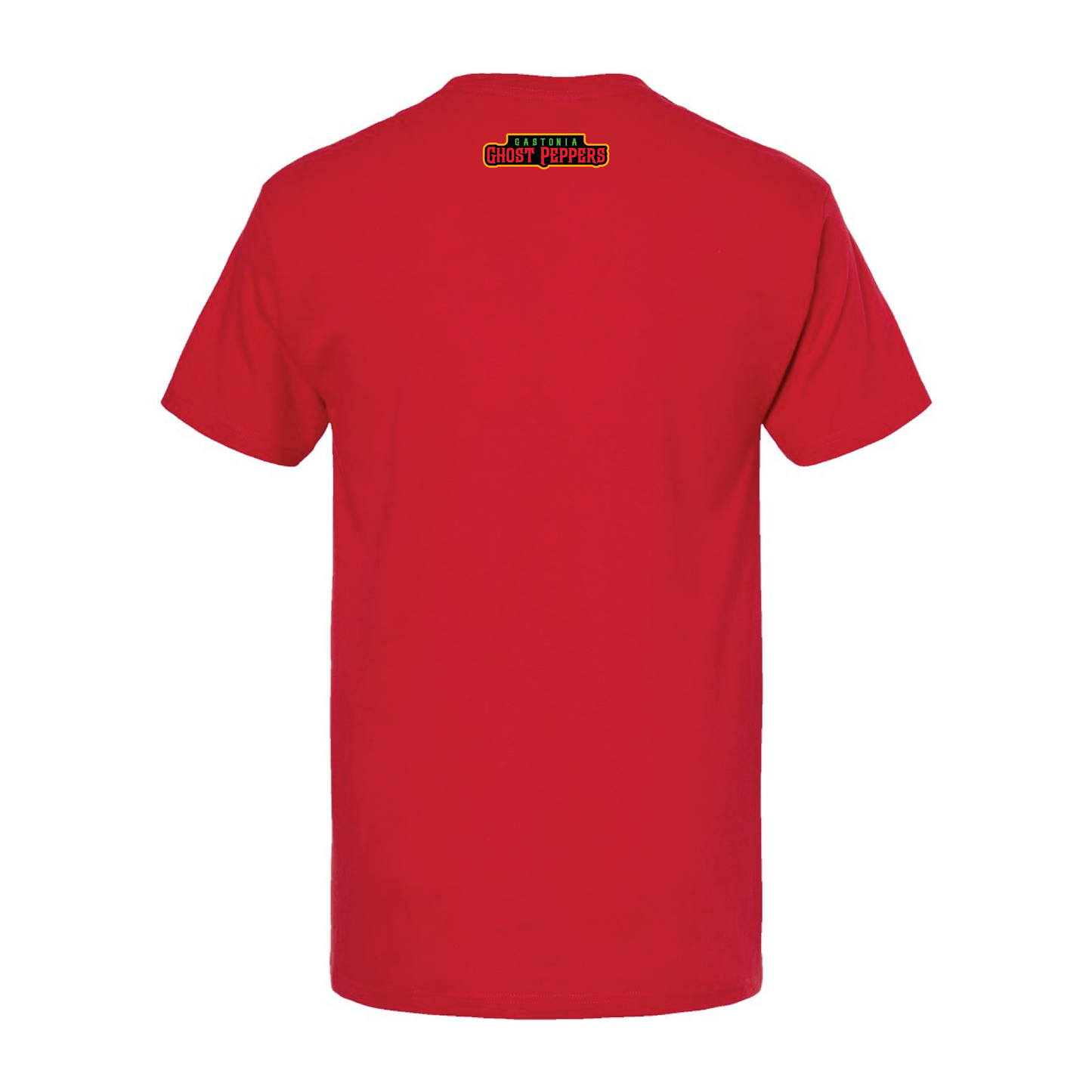 Gastonia Ghost Peppers Red Duo Logo Tee