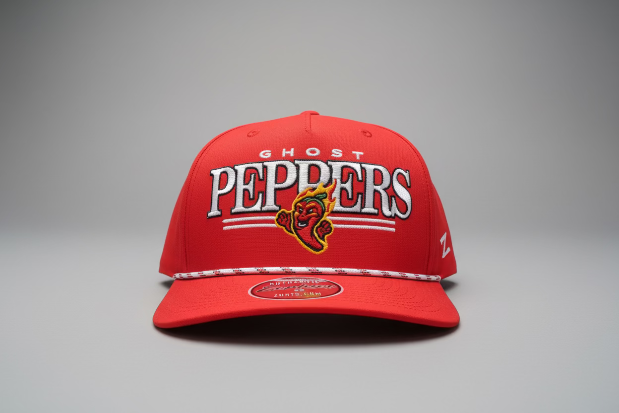 Ghost Peppers Red Birdie Regalia Hat