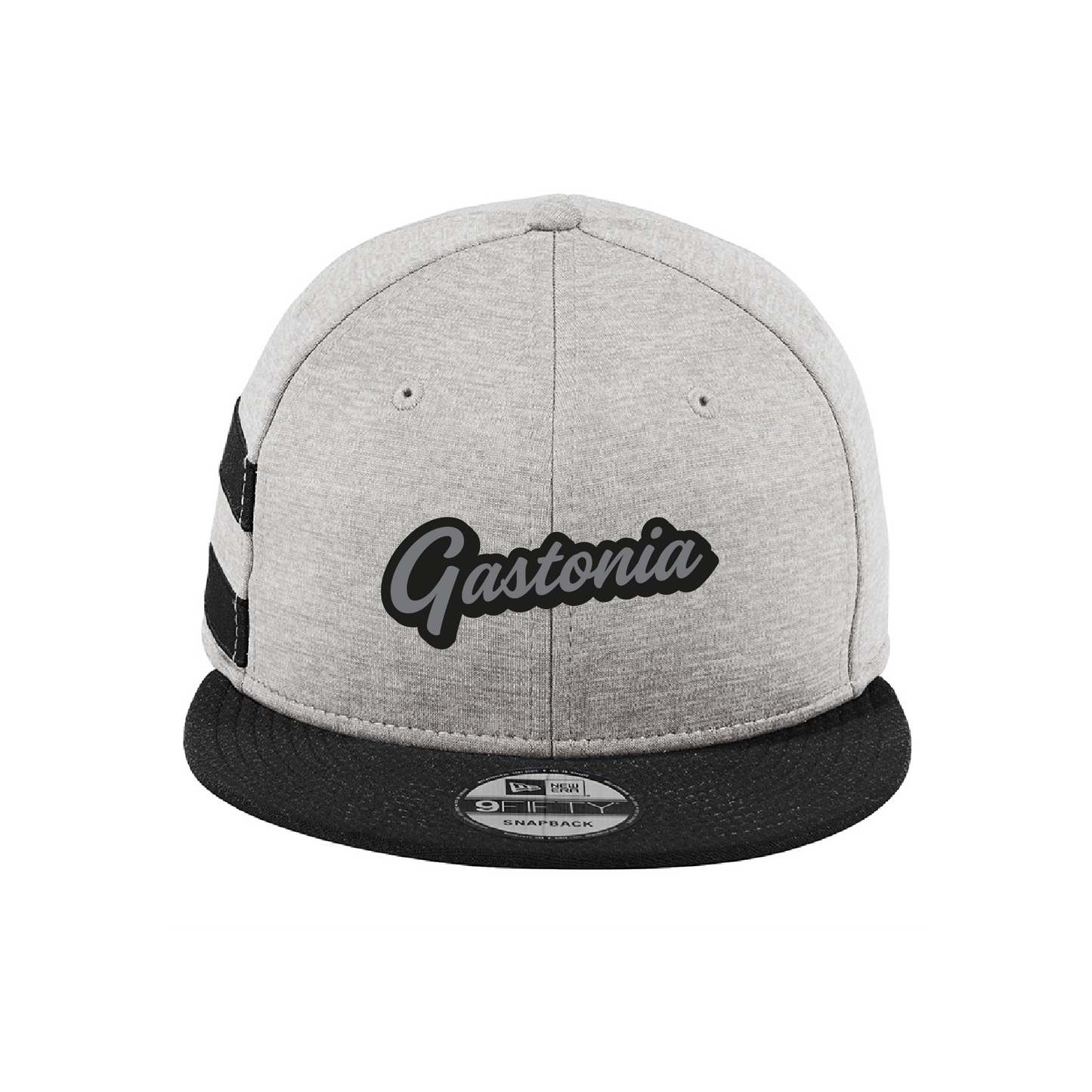 Gastonia Baseball Club New Era Heather Striped Snapback Cap