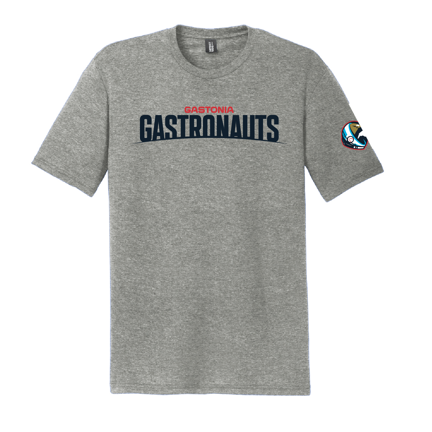 What If Gastronauts Perfect Tri Tee Grey Frost Wordmark
