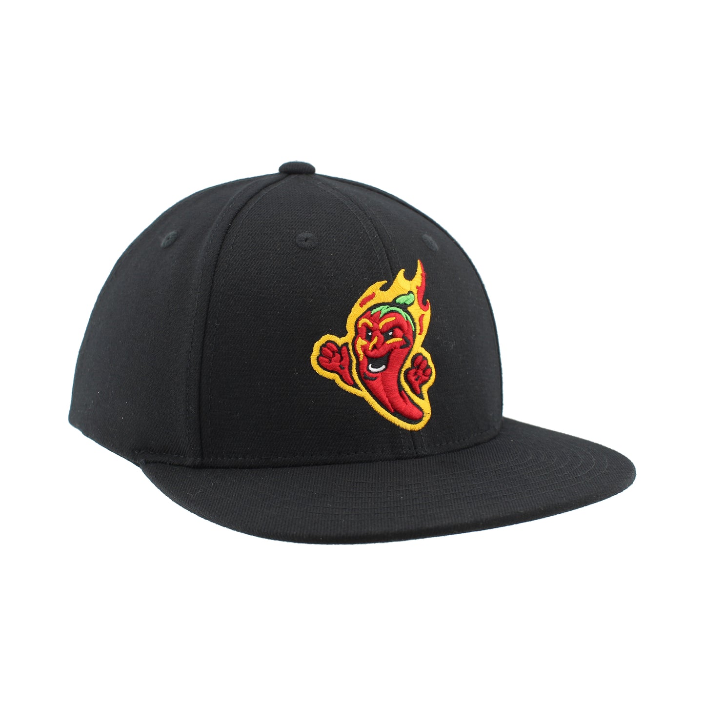 Gastonia Ghost Peppers 2026 On Field Black Hat