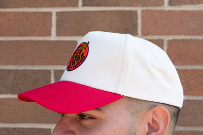Ghost Peppers Red/Cream 258 Round Hat