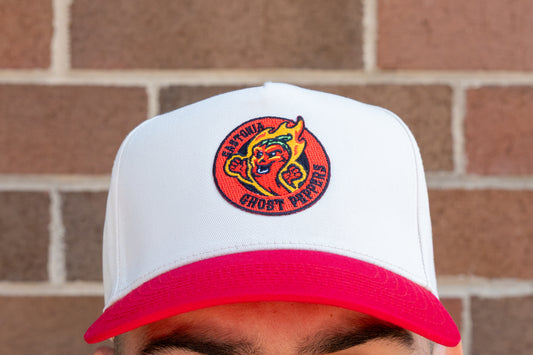 Ghost Peppers Red/Cream 258 Round Hat
