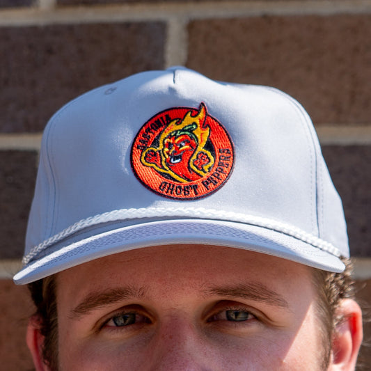 Ghost Peppers Silver Rope Hat