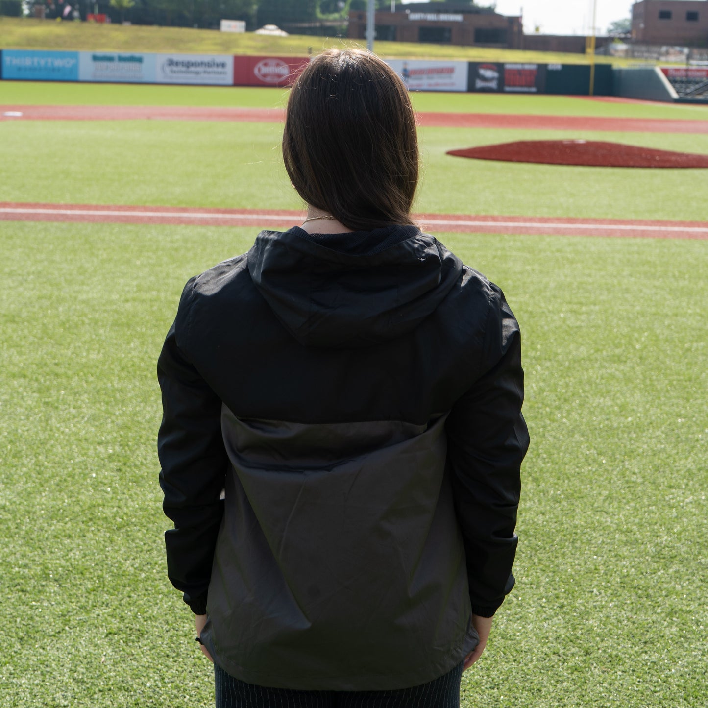 Ghost Peppers Black/Graphite Windbreaker Jacket