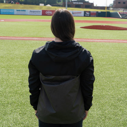 Ghost Peppers Black/Graphite Windbreaker Jacket