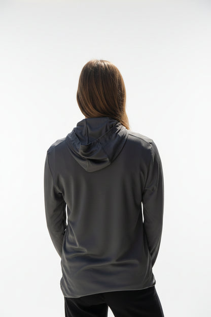 Ghost Peppers Smoke Grey Primary Long Sleeve Hoodie