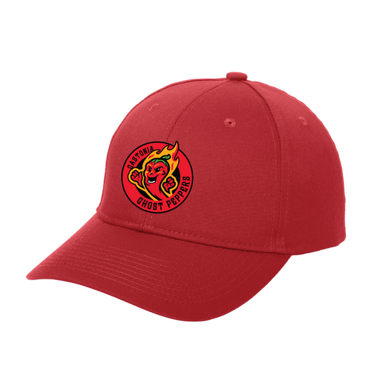 Gastonia Ghost Peppers Red Roundel Fine Twill Hat