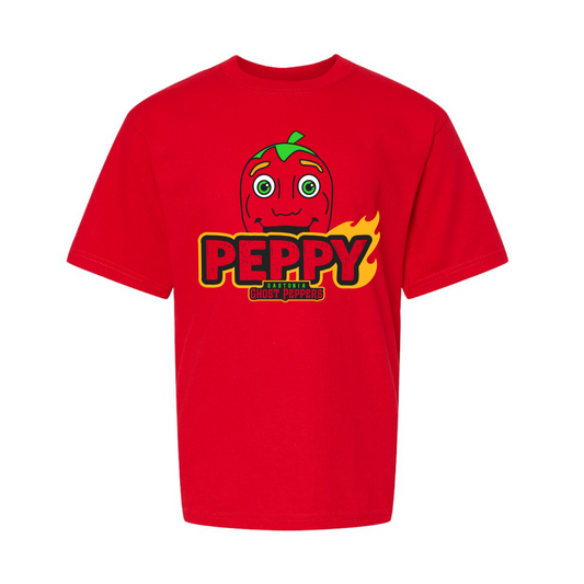 Gastonia Ghost Peppers Youth Peppy Tee