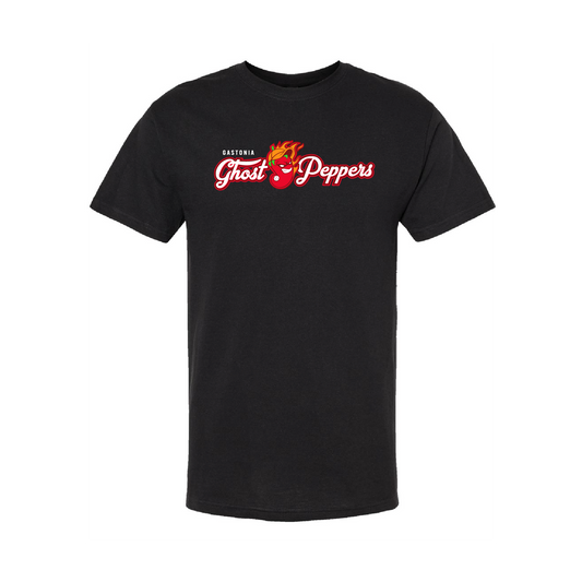 Ghost Peppers Youth Black Soft Touch T-shirt