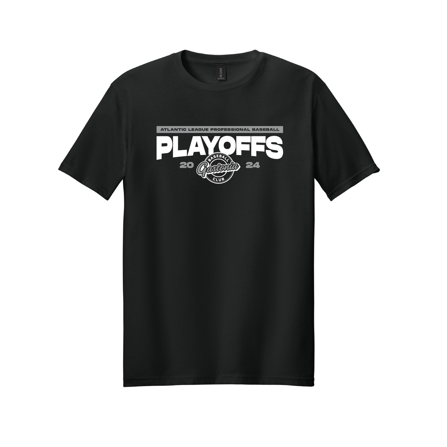 Gastonia Baseball Club ALPB Playoffs 2024 Black T-Shirt