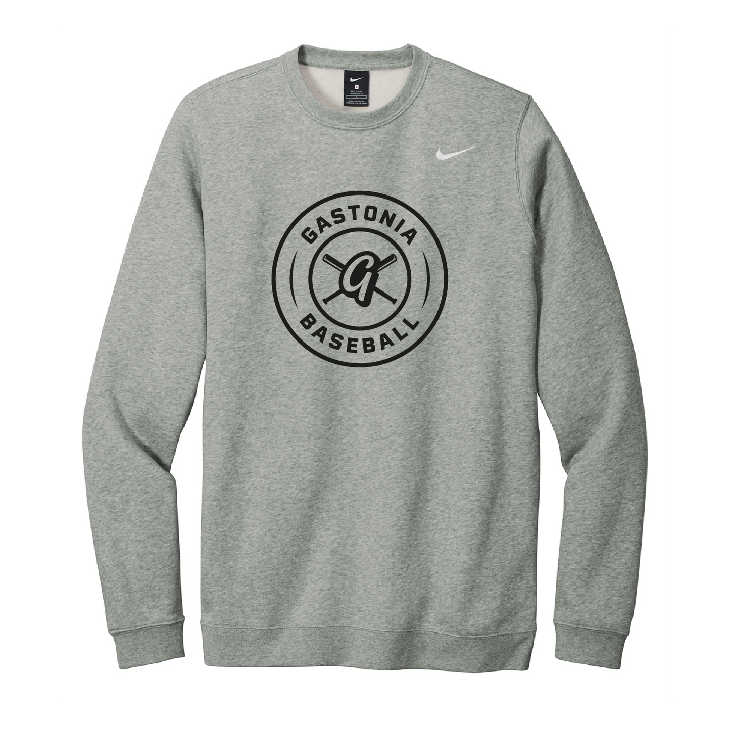 Gastonia Baseball Club Nike Club Fleece Crew