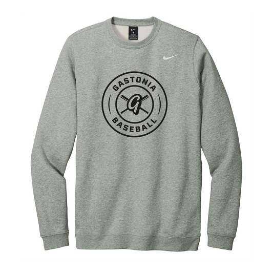 Gastonia Baseball Club Nike Club Fleece Crew