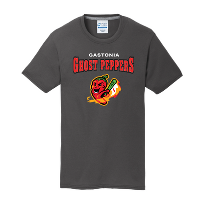 Ghost Peppers Charcoal Vintage 25 Performance Tee
